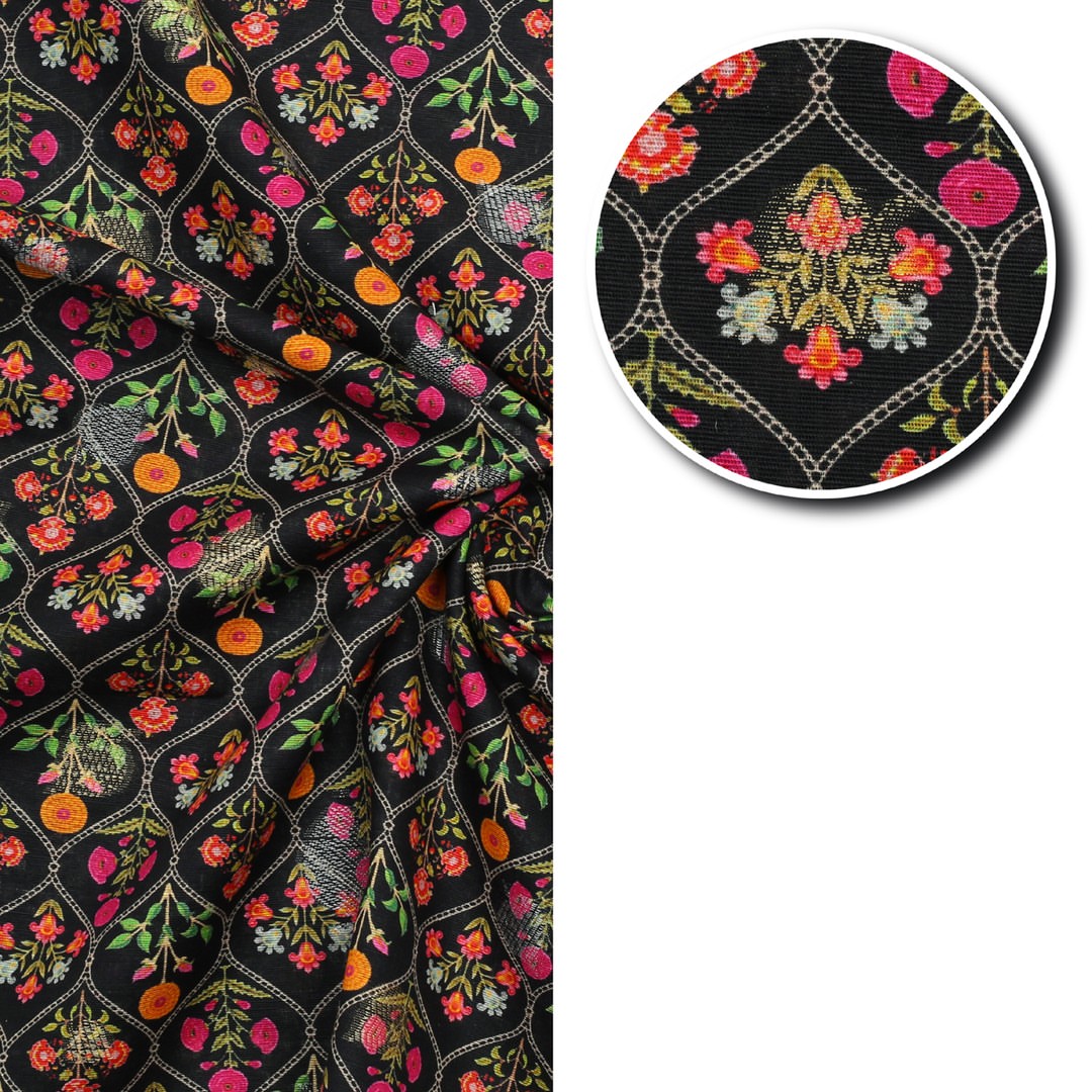 Blooming Heritage Khaddar Shirt