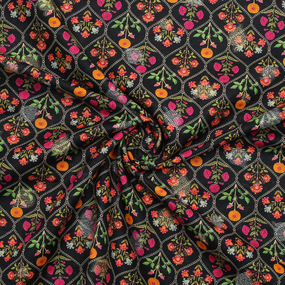 Blooming Heritage Khaddar Shirt