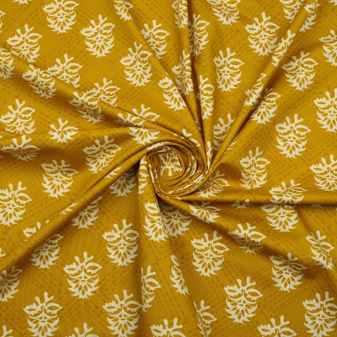 Golden Petal Khaddar