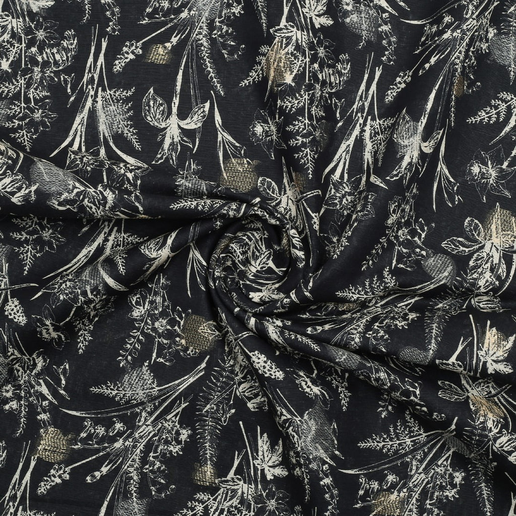 Charcoal Botanica Khaddar 2pc