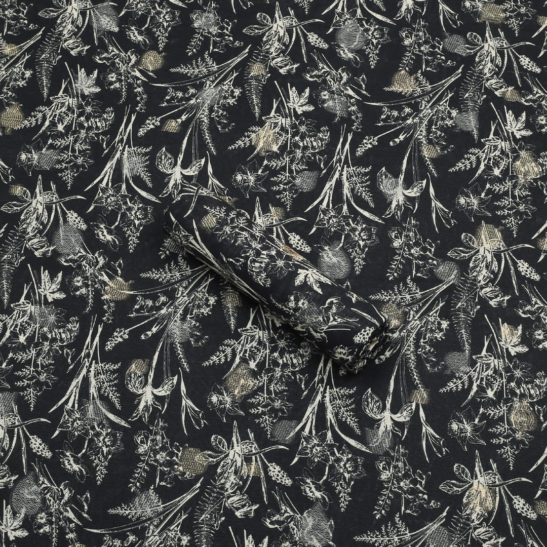 Charcoal Botanica Khaddar 2pc