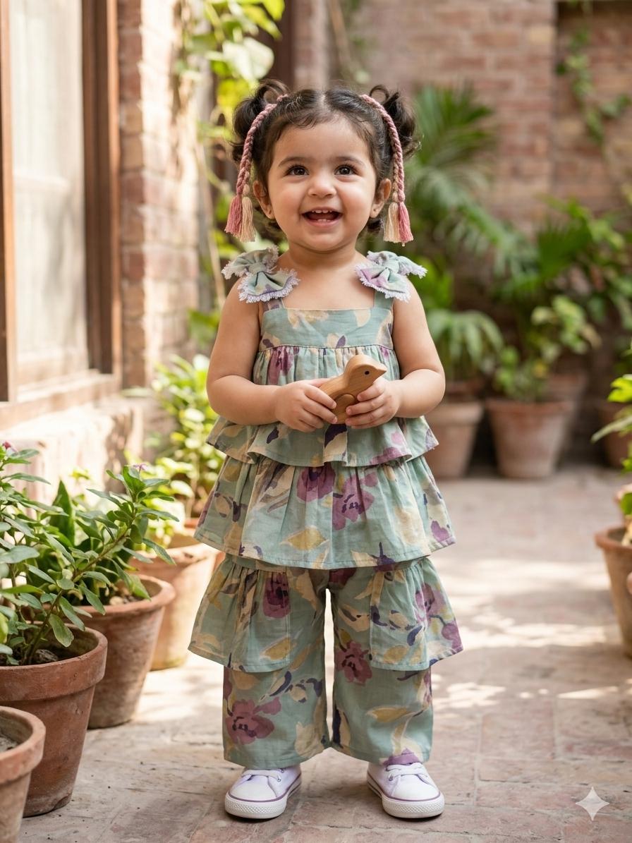 Mint Petal Co-Ord Set
