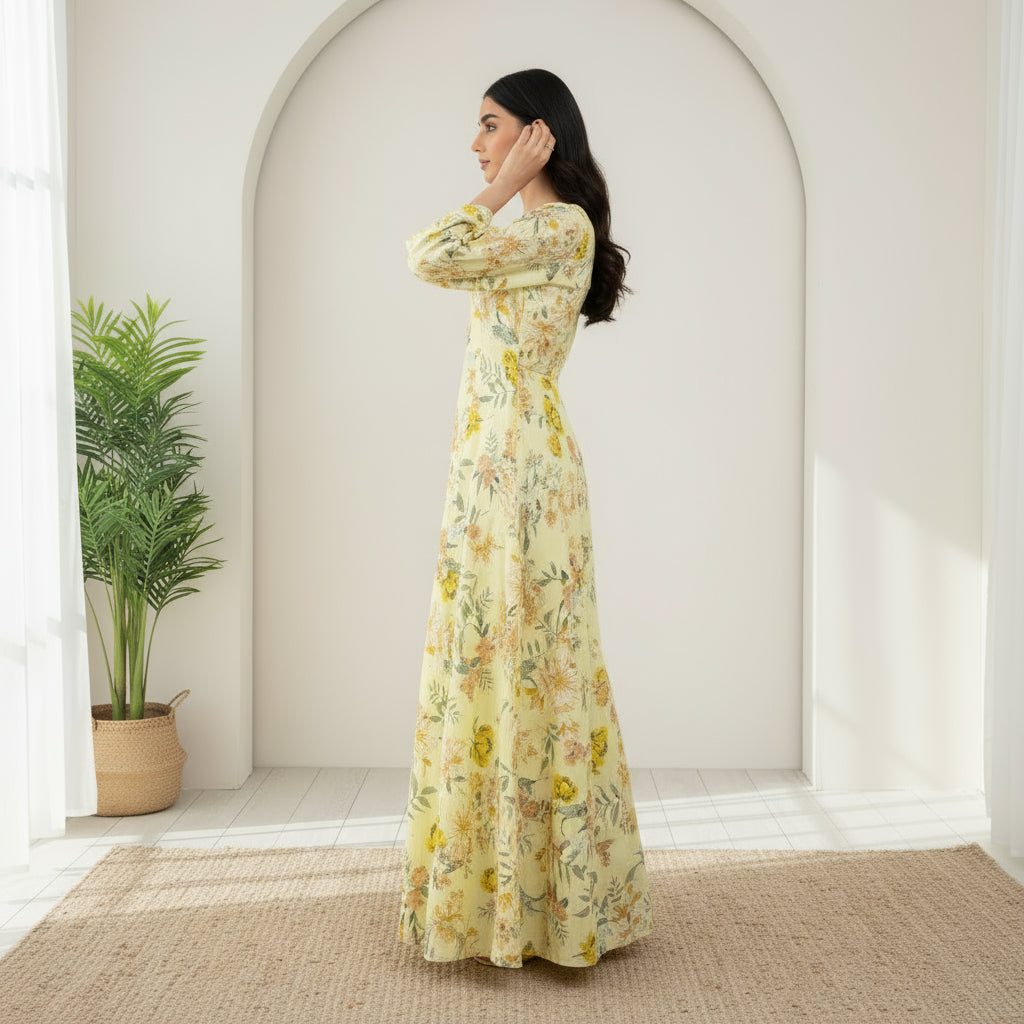 Lemon Bloom Linen 2pc