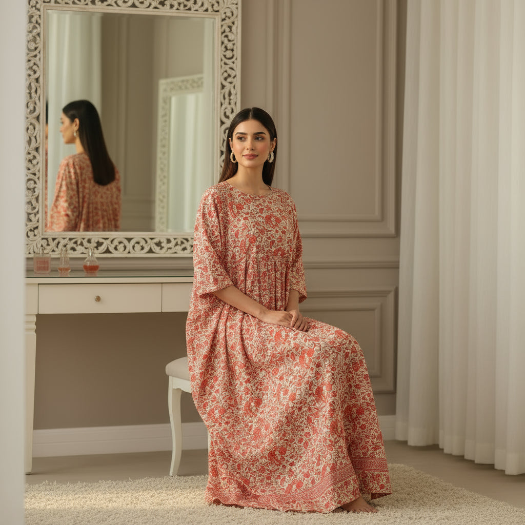 Luminous Petals Linen 2pc