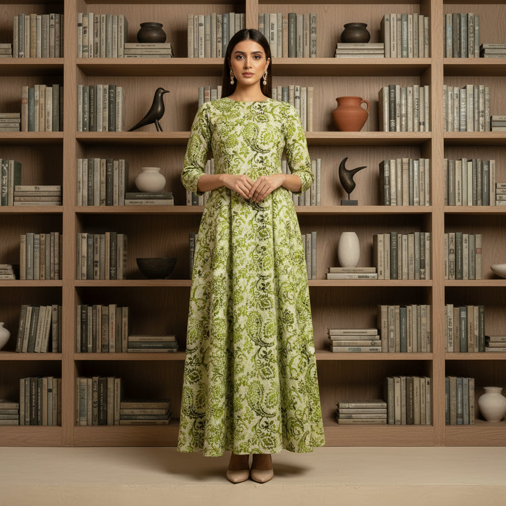 Green Emerald Linen 2pc