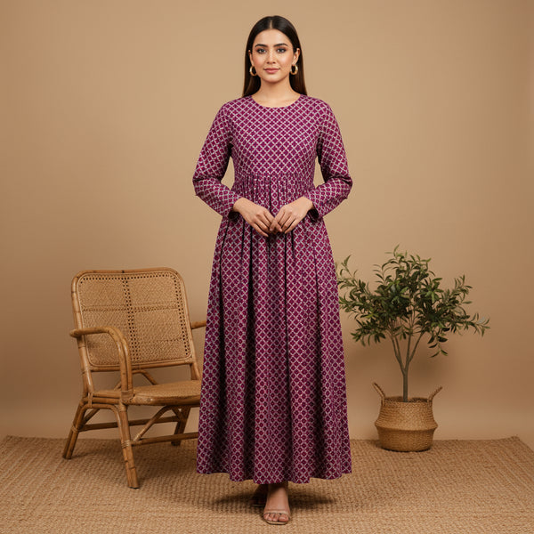 Ruby Grid Linen 2pc