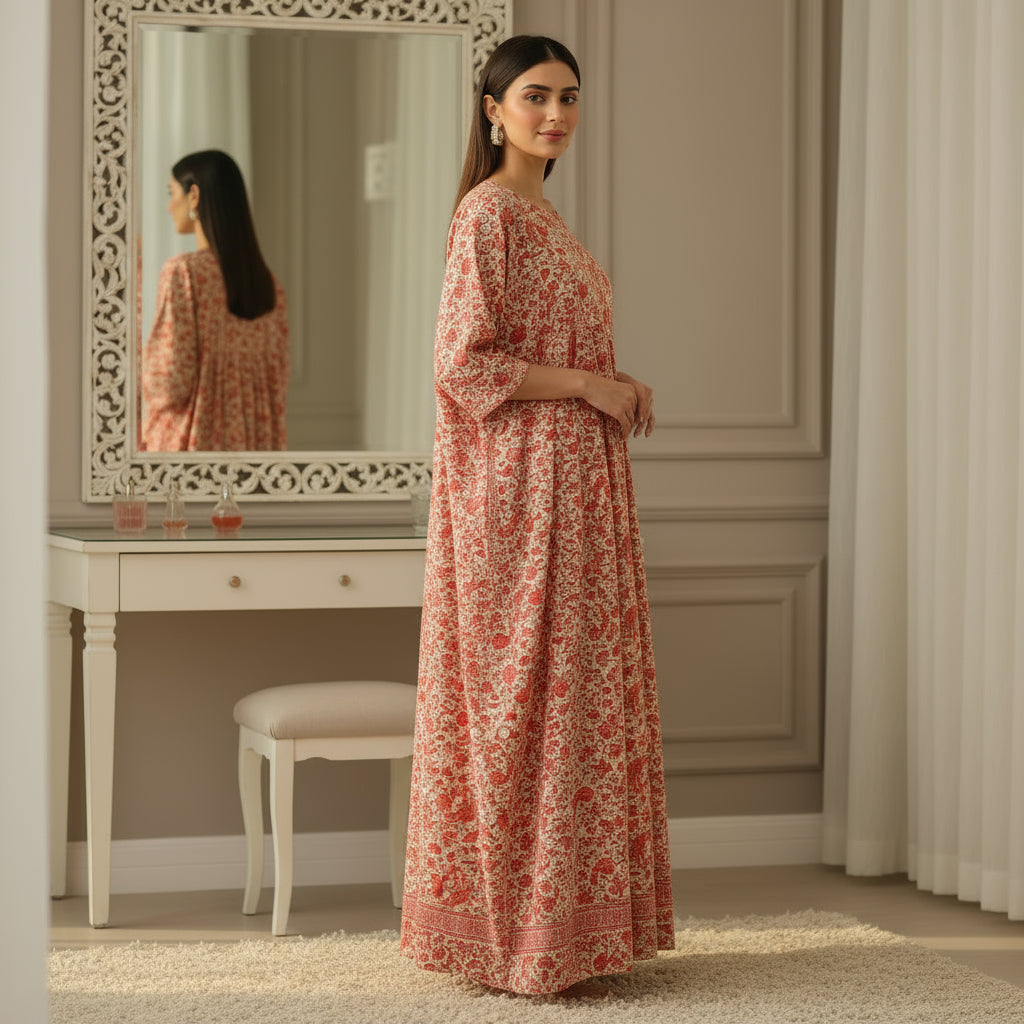 Luminous Petals Linen 2pc