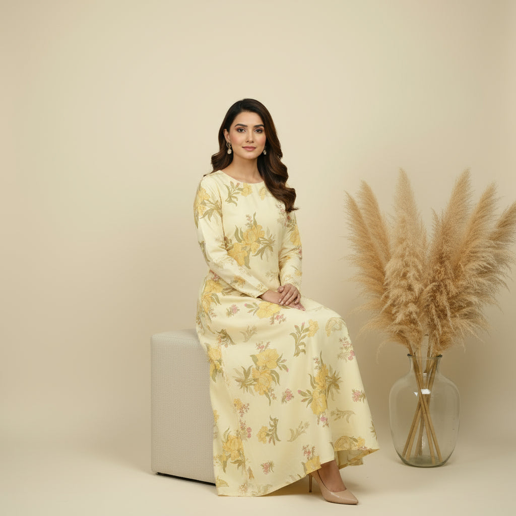 Buttercream Garden Linen 2pc