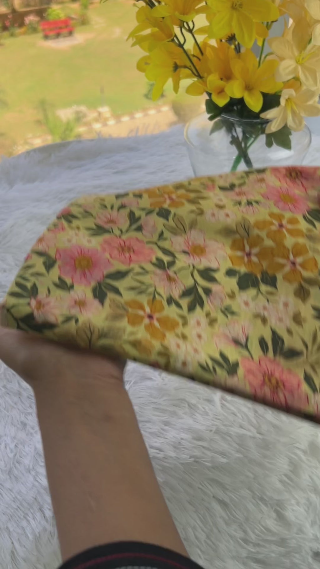 Breezy Floral Lawn Shirt